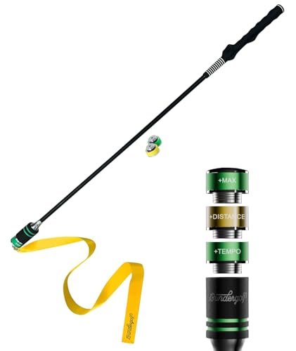 13UnderGolf TA25R ゴルフスイングトレーナーエイド 屋内練習スピードとインパクトトレーニング用 リズム、グリップ、柔軟性、バランス、テンポ、強度の向上(右)