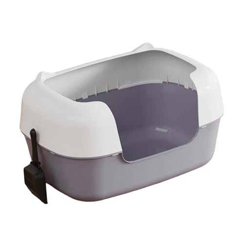 Caja sanitaria abierta para gatos 48x24.7x28.7 cm miniatura 1