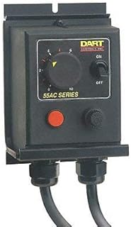 Dart 55AC10E Enclosed variable AC voltage supply. 0-120VAC full wave 10 amps max.