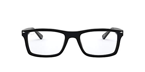 Ray-Ban unisex adult Rx5287 Prescription Eyewear Frames, Black/Demo Lens, 54 mm US