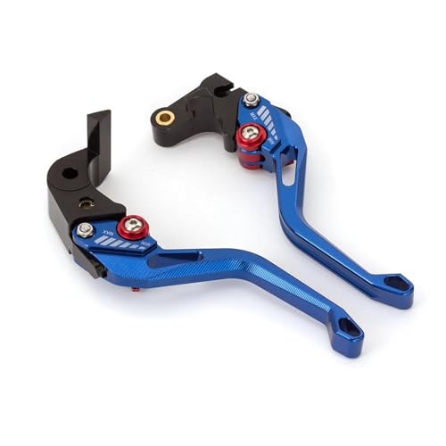 NANGAEBPPW Für Aprilia SX125 SX 125 2008 2009 2010 2011 2012 2013 2014 Motorrad Einstellbare Kurz Lang Bremse Kupplung Hebel Zubehör(Blau,148mm)