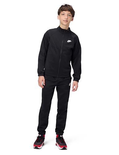 Nike Kids Sportswear Dri-FIT Tracksuit Black/Black/White Medium