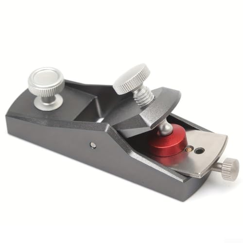Cepilladora de carpintería con borde inferior plano para panel de guitarra, herramienta de bricolaje, aleación de aluminio, plano de mano de 108 mm