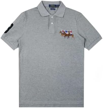 トップス 80s polo ralph lauren cooton kinit polo Polo Ralph Lauren TRIPLE-PONY COTTON POLO SHIRT 7-14Y - T-shirt