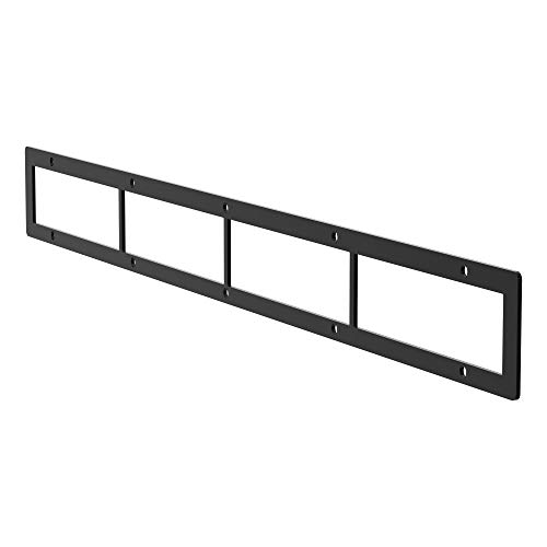 Image of ARIES PC30OB Pro Series 30-Inch Black Steel Grille Guard Light Bar Cover Plate