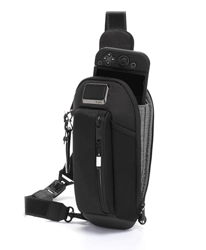 TUMI - Alpha Bravo Esports Pro Sling Bag - Gaming Bag for Handheld Gaming Devices - 12.0" X 5.8" X 2.5" - Black3