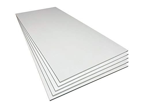 Styropor 1,5 cm x 56 cm x 117 cm 5 Platten Styroporplatten Bauplatten Dämmplatten Wärmedämmung WLG035