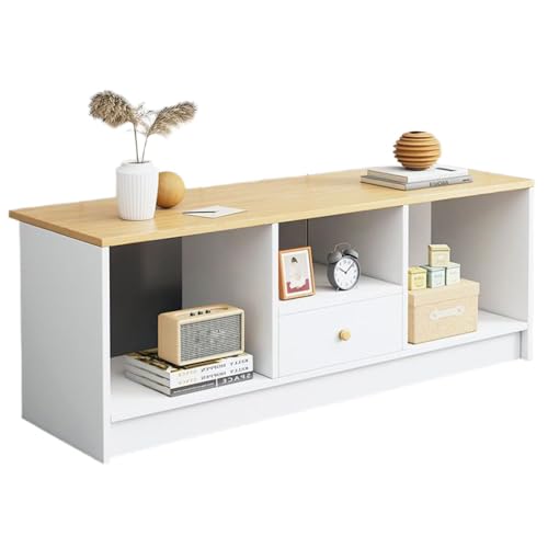 Laneryin TV Schrank, Lowboard Fernseher Schrank mit Türen, TV-Regal für...