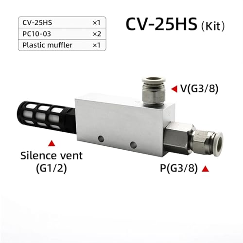 Régulateur de vide pneumatique ACV résistant pour stabiliser la manipulation par ventouse - 3
