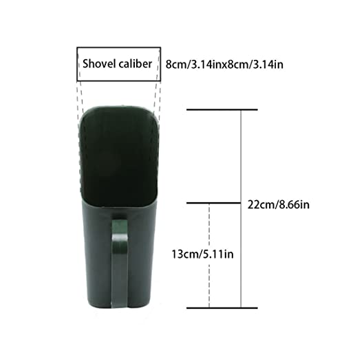 Pala de jardín multiusos con cubeta y mango ergonómico miniatura 7