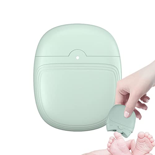 Cortador de uñas eléctrico | Cortauñas para niños y adultos | Corte automático de uñas | Cuchillo de uñas para pies portátil | 2 velocidades con luz y almacenamiento | Carga USB