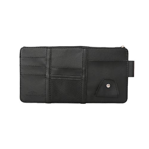VICASKY Pare- Soleil de Voiture CD Organisateur Support de Lunettes de Soleil Porte- Pochette Multi- Fonctionnel Siège de Voiture Organisateur Siège Arrière Conteneur de Stockage pour