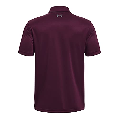 Image of Under Armour Men's Polyester Solid Tech Polo | T-Shirt | 1290140-001