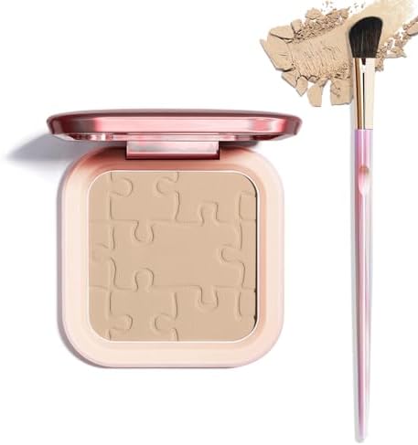 LSxia Contour Palette with Brush, Cream Contour Powder Palette Bronzer ...
