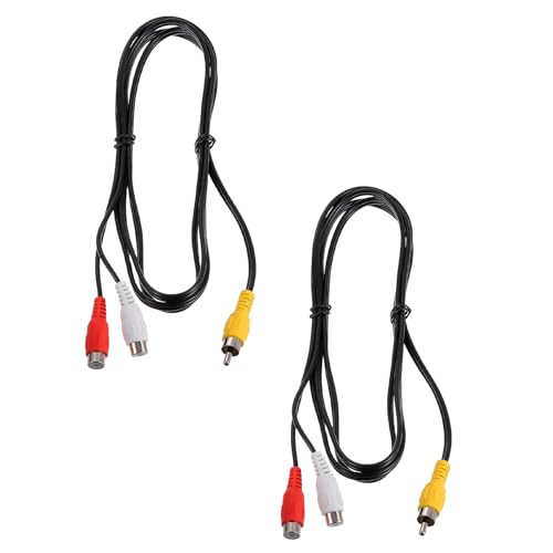 Cable divisor RCA MECCANIXITY 1 macho a 2 hembras de 1,5 metros para conectar subwoofer