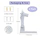 Wandhalterung Halterung Kompatibel mit Tp-Link Tapo C200/ C210/ C220/ Tc70/ C225, Kasa Ec70/ Kc410s Überwachungskamera, 2 Pack Kamera Halterung mit Einstellbarem Winkel, 180 Grad Drehung