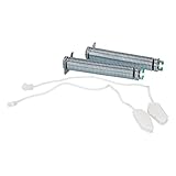 easyPART Kompatibel/Ersatz für EUROPART 10065181 Türscharnierfedern wie SIEMENS 00754870 mit Seilzügen für Geschirrspüler