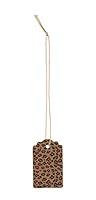 Algopix Similar Product 9 - Small Strung Brown Leopard Price Tags 