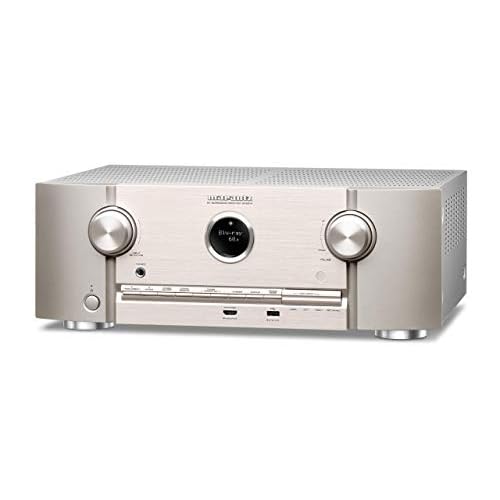 Marantz SR5014 7.2-Kanal AV-Receiver, Hifi Verstärker (Alexa Kompatibel, 8 HDMI Eingänge und 2 Ausgänge, Bluetooth und WLAN, Musikstreaming, Dolby Atmos, AirPlay 2, HEOS Multiroom)