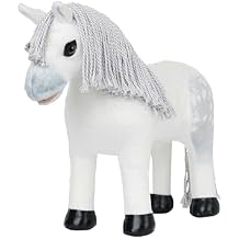 LeMieux Toy Pony Coco - Soft Grey Coat - Includes Navy Branded Carry Rug - Suitable for Ages 3+