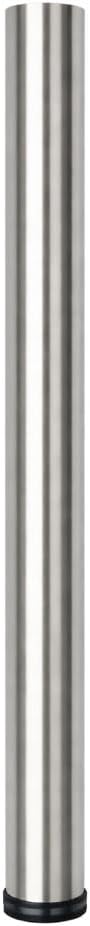 34 Inch Stainless Steel Counter Top Desk Leg Kitchen Island Post Support Countertop for Modern Kitchen Indoor Outdoor Backyard, 1PC