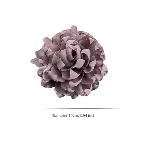 Broche de flor para ropa y cabello que no daña los tejidos delicados 5