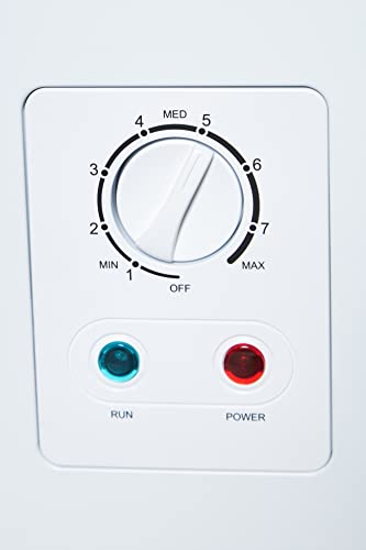 فريزر افقي من ادميرال (ADCF125WE) بسعة اجمالية 125 لتر، سعة صافية 98 لتر، مكثف خارجي، نوع استوائي، مع قفل ومفتاح، مع مصباح، أبيض (ضمان لمدة عام واحد).