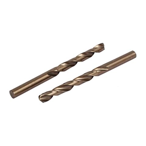 sourcing map Brocas De Perforación M35 HSS Cobalto Espiral Cover