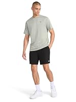 Reebok Men’s Strike Short Sleeve Crewneck T-Shirt, Standard Fit, Lightweight Stretch Poly Jersey Fabric, Iceberg Green Heather, Large — image 4