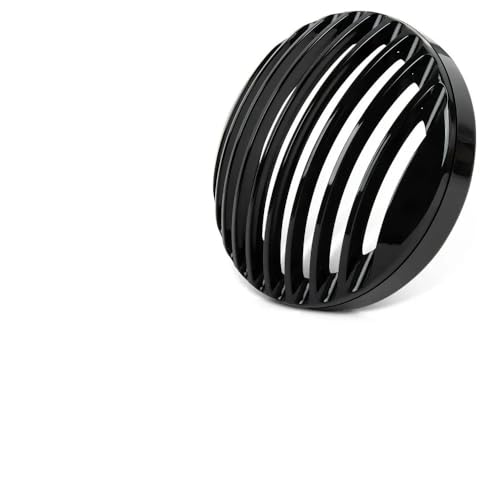 Grille de phare moto 5.75 protection noire pour Sportster XL883 XL1200