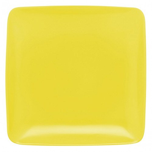 Guy Degrenne Modulo - Juego de Platos (6 Unidades, Porcelana), Porcelana, Amarillo, 21,5 x 22,2 x 1,75 cm Cover