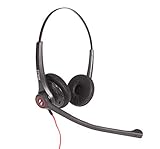 Headset für Siemens Openstage 15 40 & 60 I Komplett & Sofort einsatzbereit I Zwei Ohren I Geräuschunterdrückung