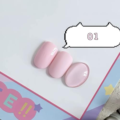 Set 6 pcs Esmalte de Gel colores verano, duradero miniatura 6