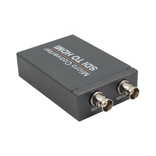 Convertisseur SDI vers HDMI anti-perte de signal vidéo avec sortie audio analogique