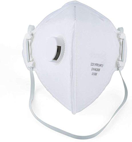 Preisvergleich Produktbild Kitechildhrrd N95 Mund Staubschutzmaske, FFP3 Standard Atemschutzmaske mit Ventil, Luft Schutzmaske mit Filter, Staubschutzmasken effektiv isoliert Luftpartikel & Luftverschmutzung