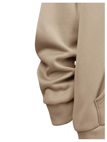 Floerns Boy's Graphic Letter Print Drop Shoulder Long Sleeve Pullover Hooded Sweatshirts3