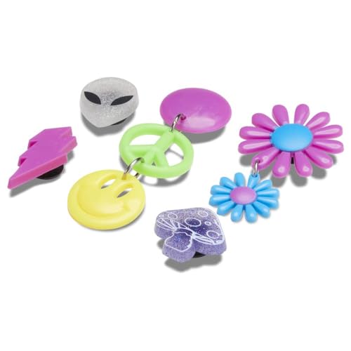 Image of Crocs Unisex's Jibbitz Shoe Spirit Girls Multi Pack, Charms for Teens, Festival, 5 Pack