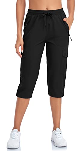  Nomolen Women's Lightweight Hiking Capri Pants