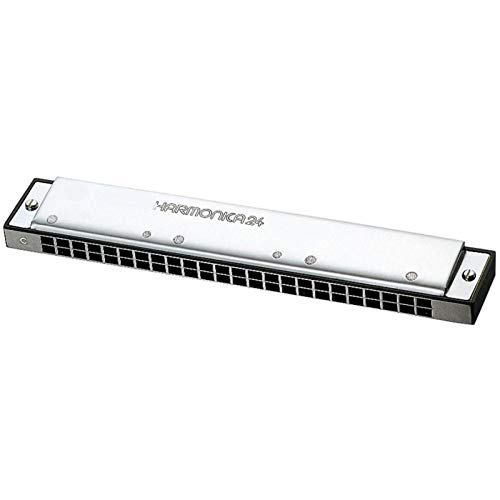 KIRANDIE Harmonica 24 Trous Key C Instruments de Musique for débutant (Color : Key DB) - Les Beatles, Paul McCartney, John Lennon, RIngo Starr, George Harrison KIRANDIE Harmonica 24 Trous Key C Instruments de Musique for débutant (Color : Key DB)