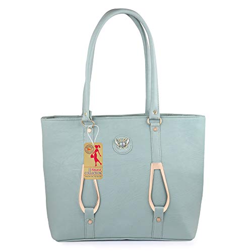 RITUPAL COLLECTION – Identify Your Look, Define Your Style Women’s Shoulder Handbag PU (Tote, Grey)