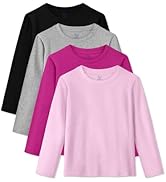 FACT GIRL Longsleeve Tee Mサイズ Amazon.com: HoeVou 5 Pack Girls Long Sleeve Shirts Cotton T-Shirts