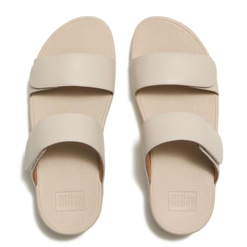 Image of FitFlop Women's Lulu Adjustable Leather Slides