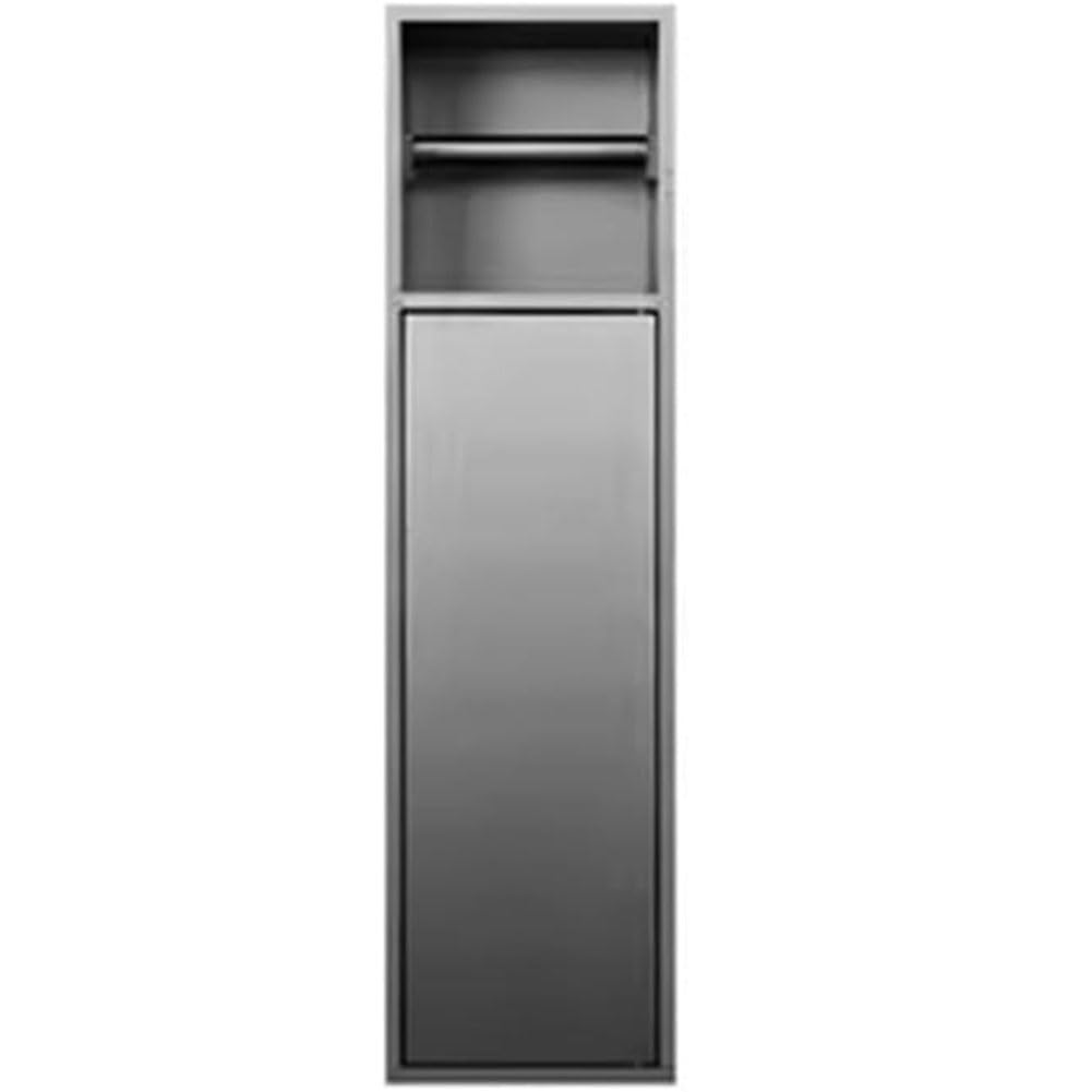 Modulo per armadietto da bagno sotto piano con porta carta igienica integrato per rinnovamento del bagno e soluzioni di archiviazione salvaspazio