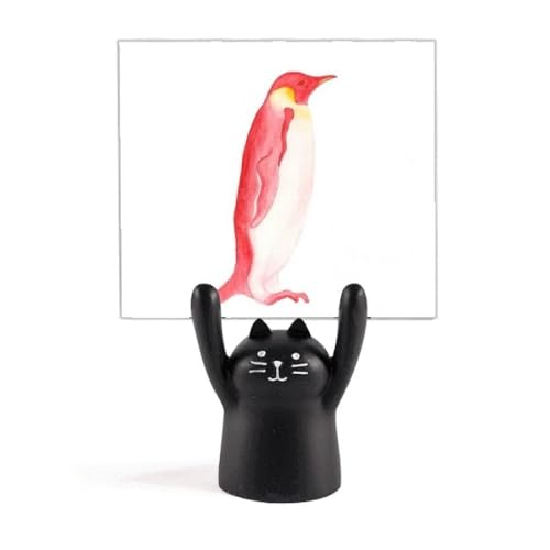 Support de mémo UICN pingouin rouge pour afficher vos messages avec tendresse