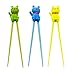 Carykon Cute Tableware Learning Training Helper Chopsticks for Kid Beginner Adult (3pcs, Lucky cat)