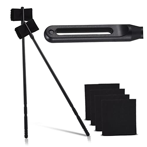 Toddmomy 1Set Cleaning Kit Rods Cloths for Maintenance Multi Use Cleaning Tools for Wind Instruments Simple Operation Easy to with