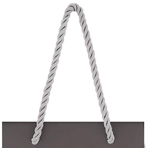 Pack of 10 Noble Bottle Gift Bags Grey for Wine Sparkling Wine and Champagne 36 cm x 12 cm x 10 cm - 14.17" x 4.72" x 3.94" - Image 3