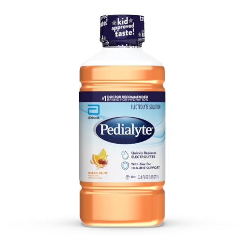 Image of Pedialyte Electrolyte Drink, Hydration Drinks for Kids & Adults, Mixed Fruit, 1 Liter