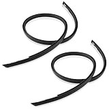 GoaMotors 2pcs Roof Trim Molding 74306TBAA00 Driver and Passenger Side Roof Drip Molding Weather Stripping for Honda Civic Sedan 4-Door 2016-2021 Insight 4-Door 2019-2021