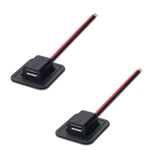 XAGMODSHN Câble d'alimentation Câble À Forte Vitesse avec Sortie Stable pour Les Lumières LED Powerbanks Appareils Mobiles 10 Cm Longueur Chargement Vitesse